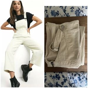 LEVI'S SilverTab Black Corduroy 100% Cotton Carpenters Overalls Size 24